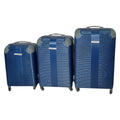 SMTE Hardside Spinner Luggage Set with Protective Corner - 3 Piece - Blue