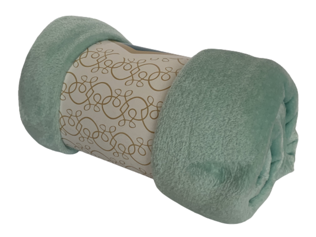 Super Soft Bedding Throw 180x200cm - Turquoise