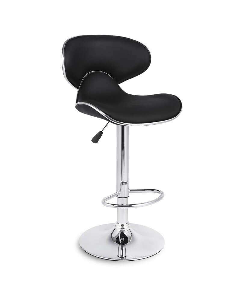 Modern Stylish Bar Stool - Black