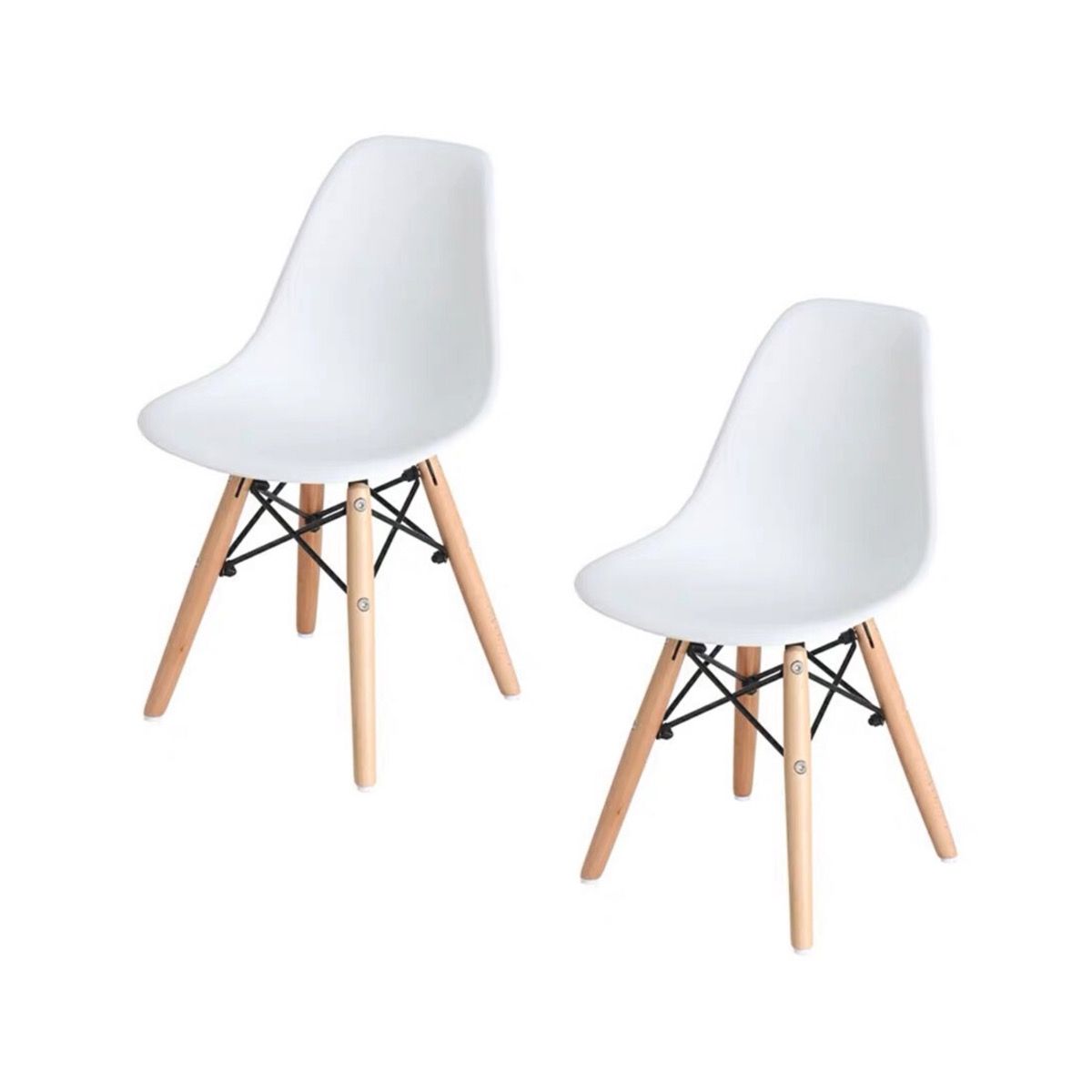 Kids Lifestyle Chair – White (Set of 2 Chairs)
