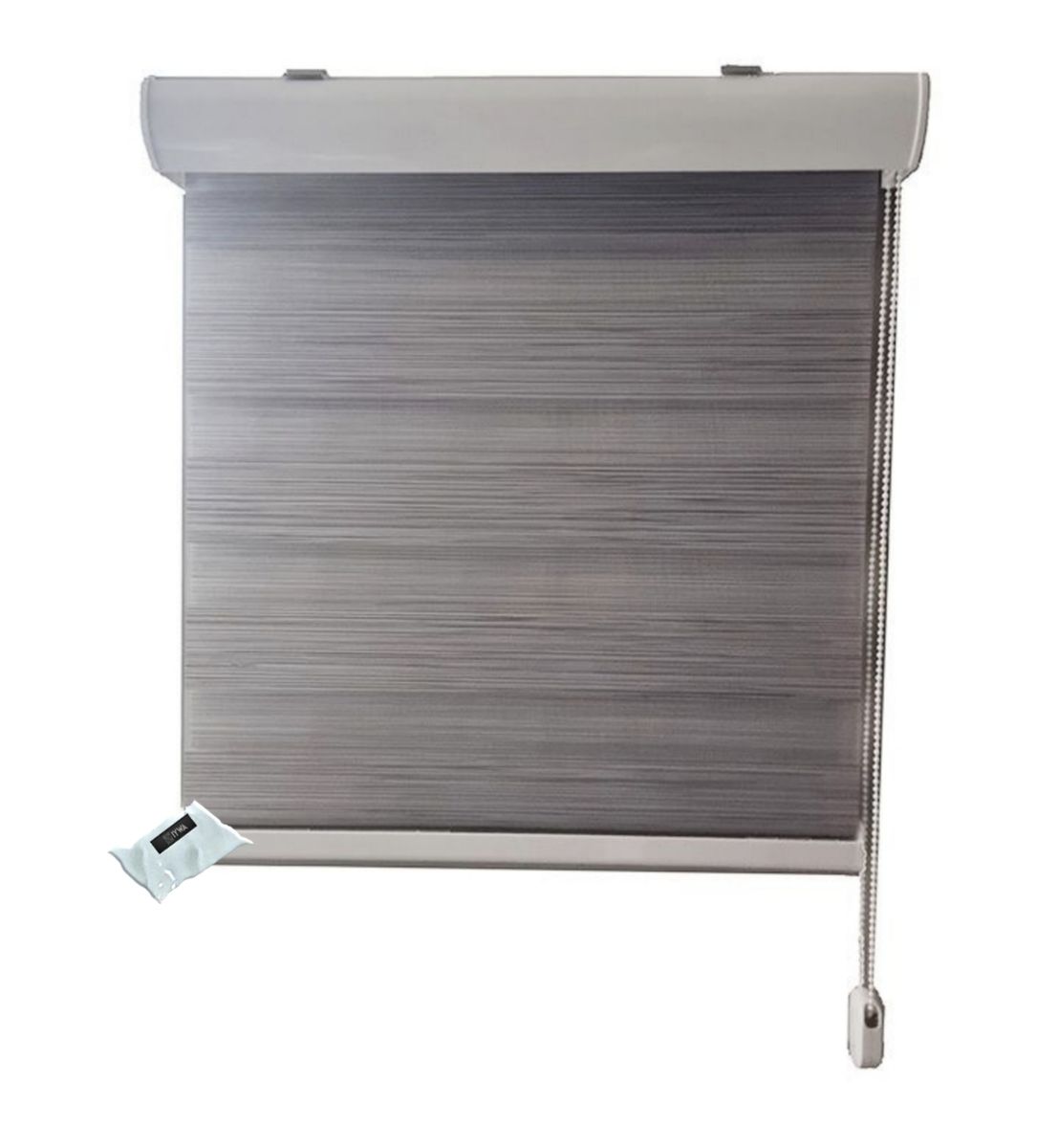 Mordern Quality Roller Blind For Window & IYWA Tieback - 60 x 120 cm - Grey