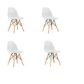 Proteas White Cafe Chairs - Pack of 4