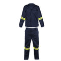 2 Piece Overall Workwear Reflective Conti Suit -Navy - EU 36