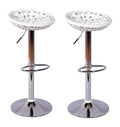 Bar / Kitchen Counter Stools - Set of 2 - White Colour