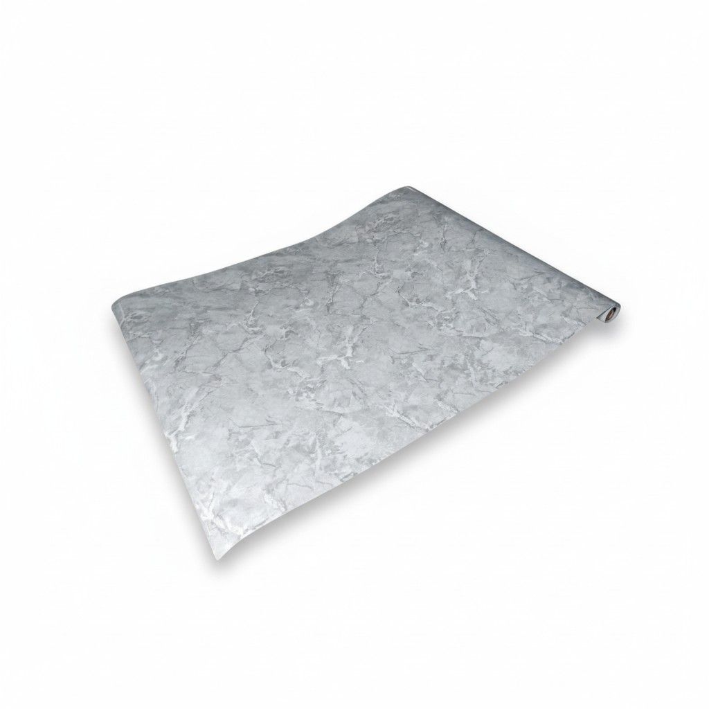 SMTE Marble Grey Self-Adhesive Wallpaper Coil - 120cm X - 3000 cm