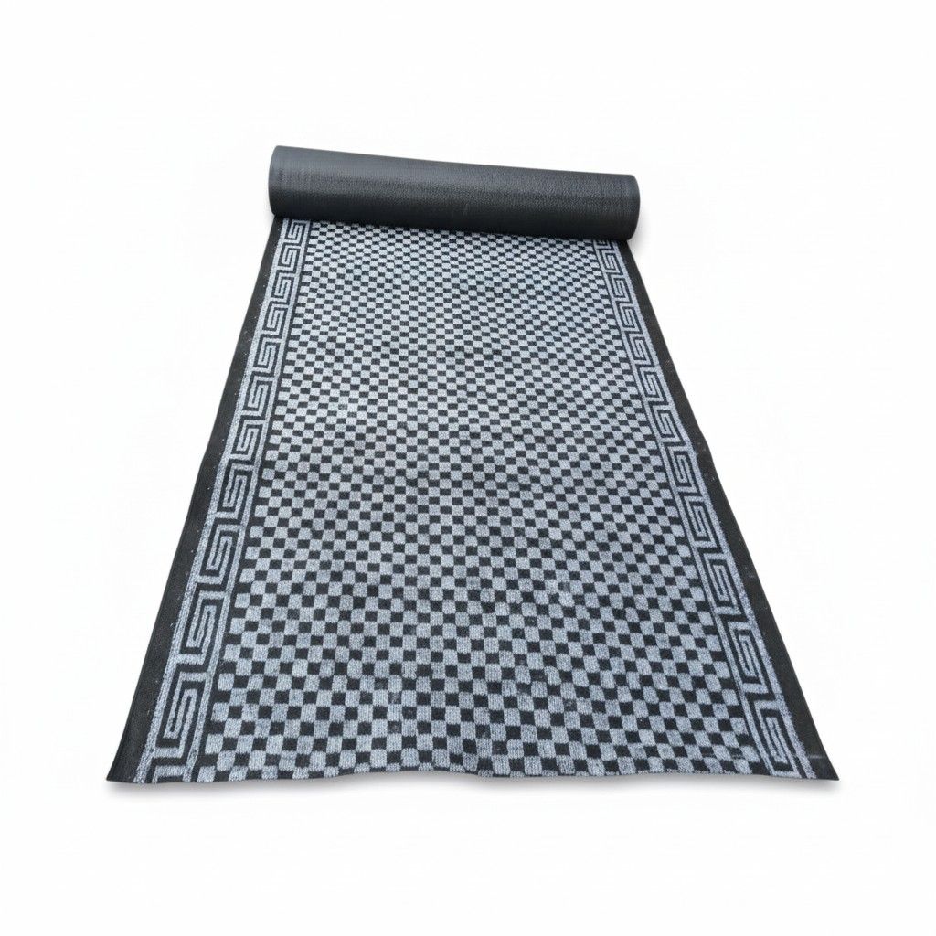 SMTE HH Non-Slip Grey Carpet Runner 1.2m x 15m Bulk Roll