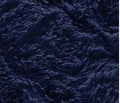 Flarge Fluffy Rug - indigo