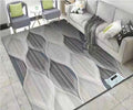 200cm by 150cm - Modern 3D Design Area 6 Rug & Complementary IYWA Tieback