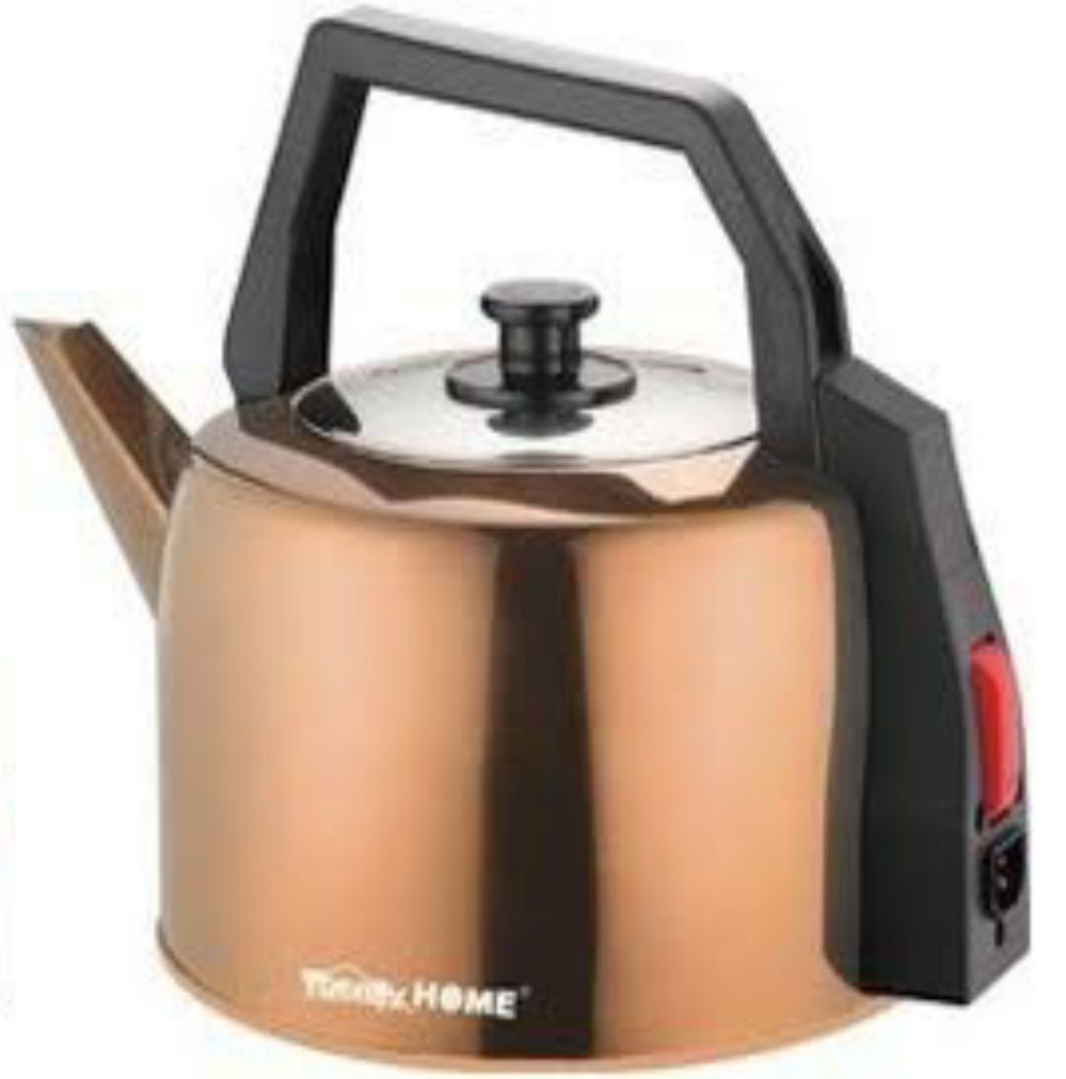 Electric Stainless Steel Kettle - Yellow