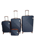 SMTE 4 Piece Galaxy Hardshell Suitcase Set - Multi-Size Travel Luggage