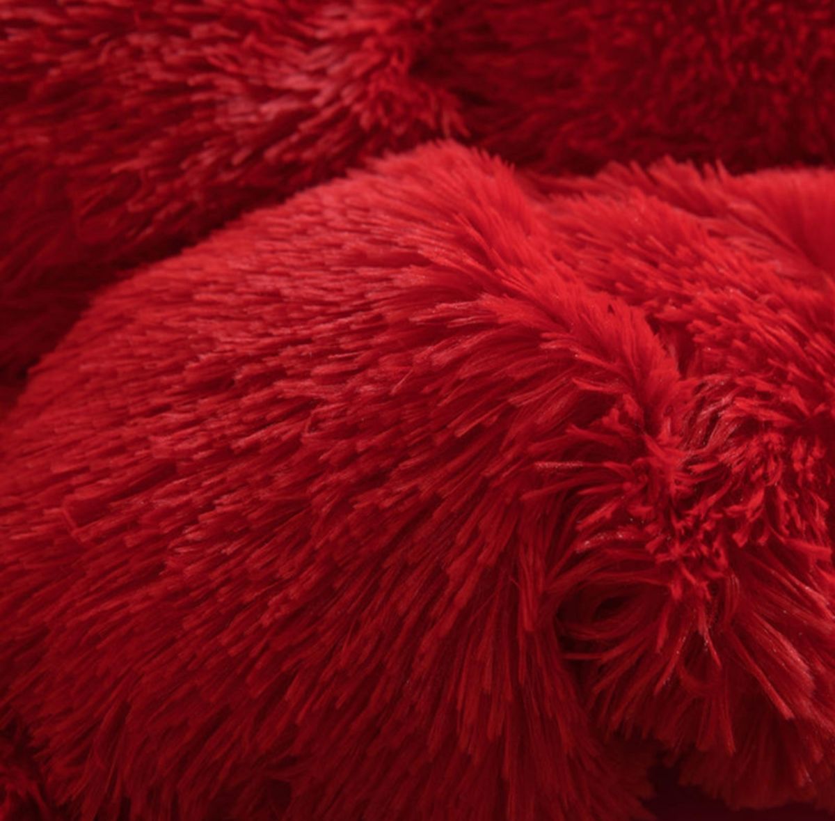 3 Piece Comforter - Red