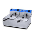 12 Liter Two Tank Electric Deep Fryer