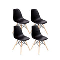 Emmy Chairs - Pack of 4 - Black