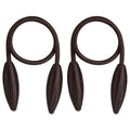 Matoc Twist Wrap Tieback - Dark Brown