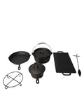 CME - 8-Piece Cast Iron Cookware Set