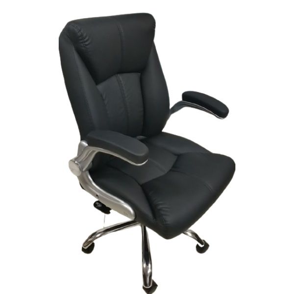 Kai Luxury Faux Leather office chair with adjustable armrests