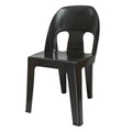 Plastic Party Chair Black - Heavy Duty Chair - Adult Size