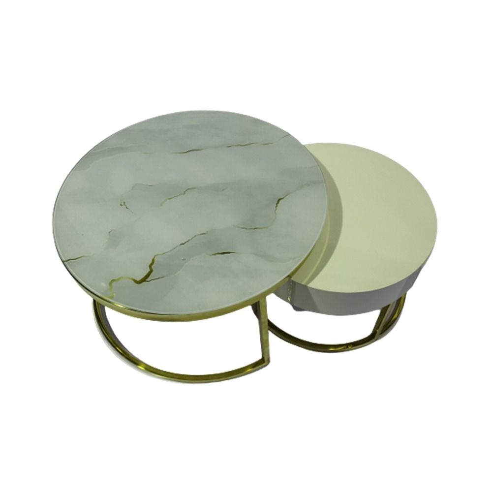 GB Marble Coffee Table Set