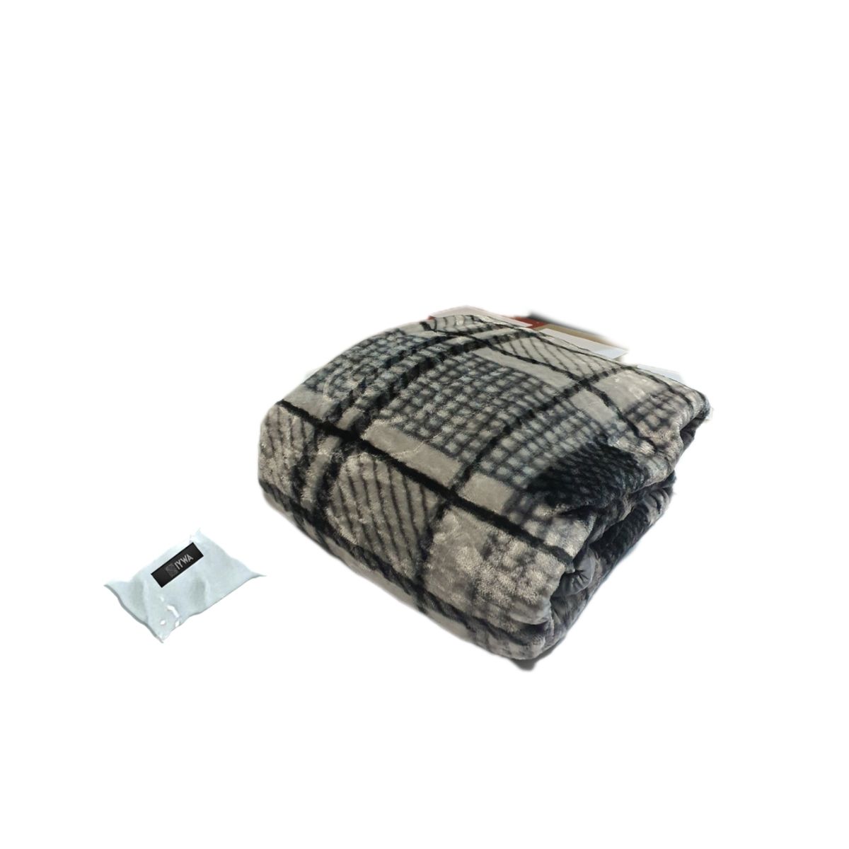 Extreme Warm Traditional Winter Blanket & IYWA Tieback - Grey