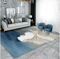 Dream World Modern 3D Geometric Design Area 21 Rug With Tieback & Hooks