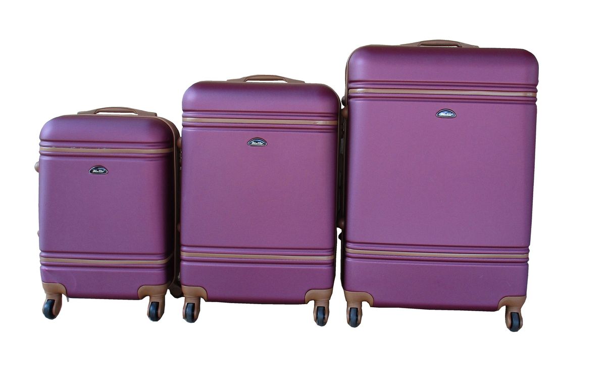 3 Piece Nexco Travel Luggage Bag Set