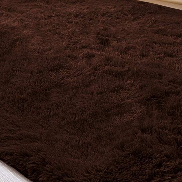 Light fluffy shaggy Rug/Carpet - Brown