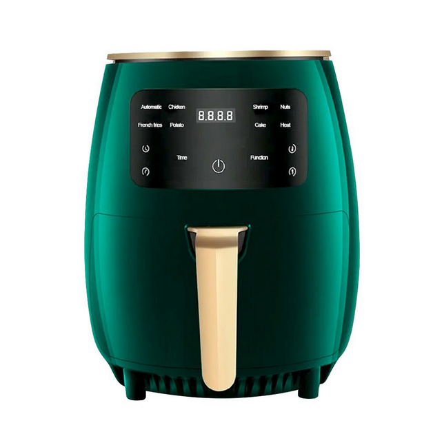 5L 1800W Digital Air Fryer Multicooker - Green