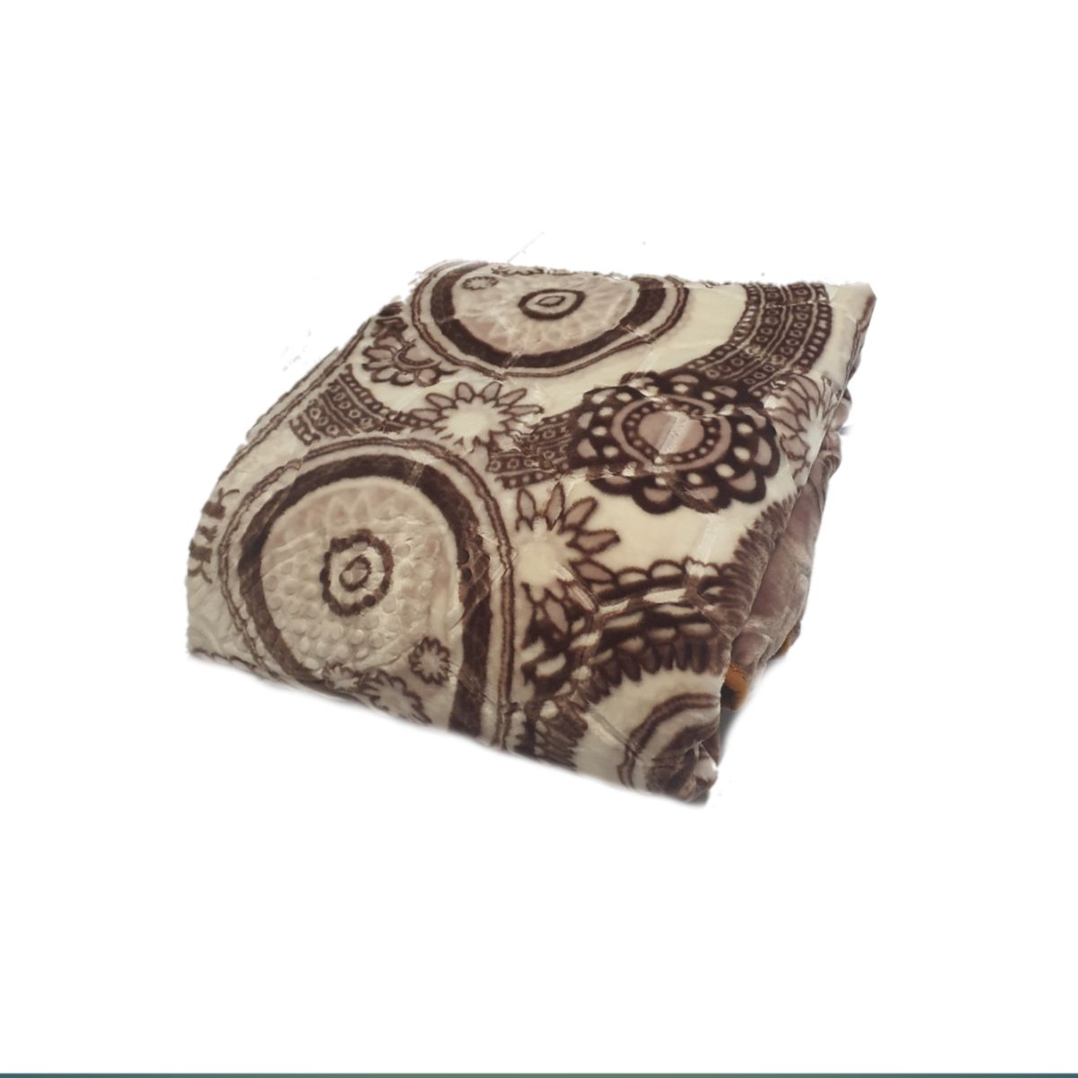 High Quality 1 Ply Extreme Warm Winter Blanket & IYWA Tieback - Coffee