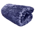 Super Soft Heavy Quality Mink & Embossed Blanket - Dark Grey