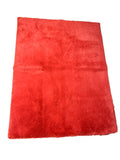 Shaggy Carpet Fire Red 150cm x 200cm