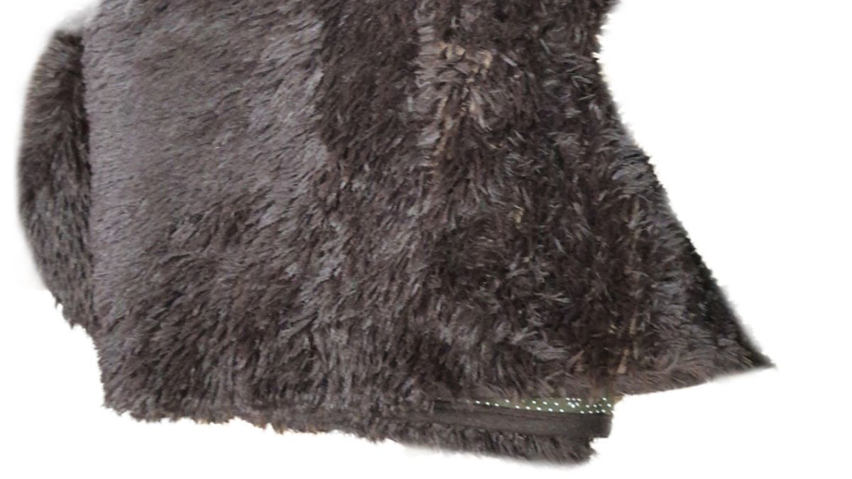 Fluffy Non Slip Rug 1.5 by 2 meter - Brown Bear