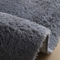 Light fluffy shaggy rug/carpet - Blue-Grey