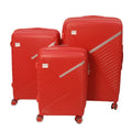 SMTE Unbreakable PP Hardshell Spinner Luggage Set - 3-Piece