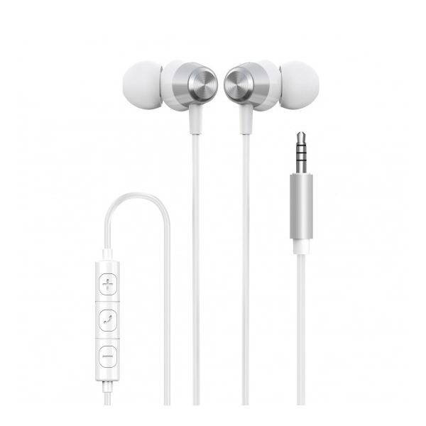 XQISIT In-ear Headset Wired With Jack 3.5mm - White