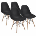 4 in 1 Wooden Leg Dining Chairs
