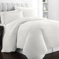 Pure Color Duvet Cover Set of 6 White - Queen