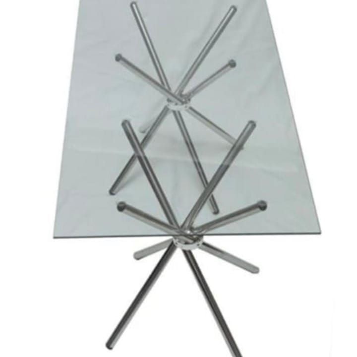 8 Seater Rectangular Glass Table