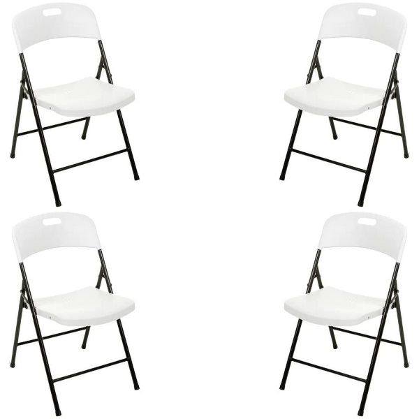 GX Heavy Duty Foldable Chairs - Set of 4