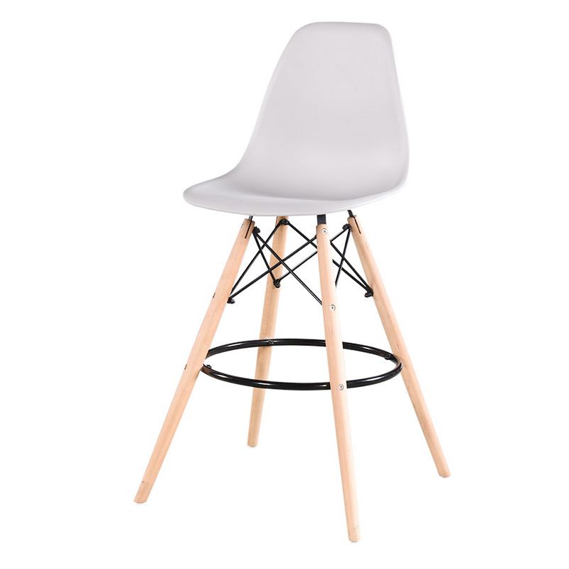 GOF Furniture - Kim Bar Stool, White