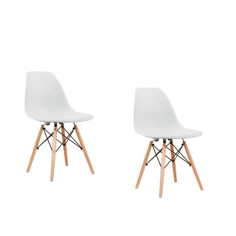 Proteas White Cafe Chairs - Pack of 2