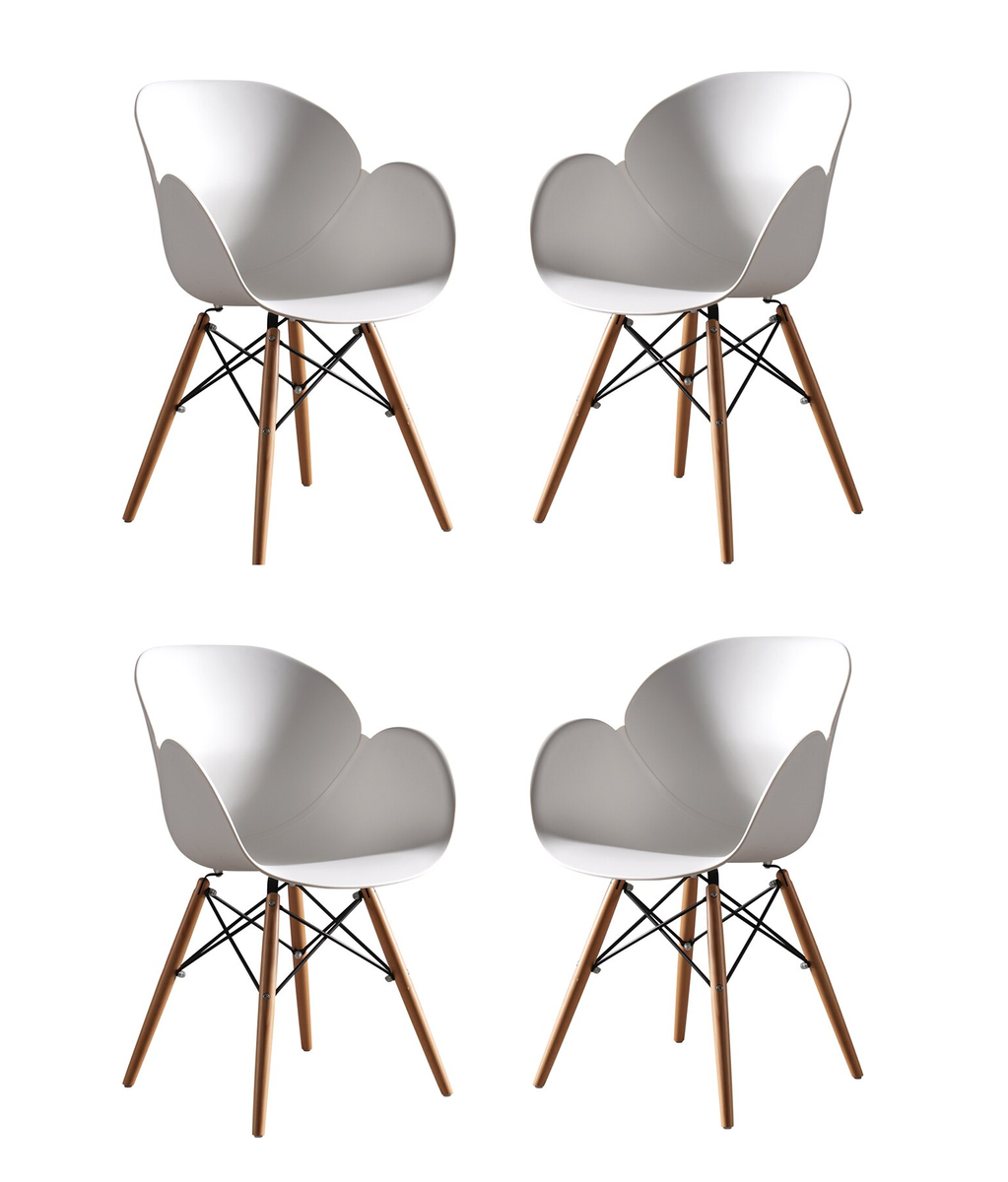 Tulip Nordic INS Chair - 4 Piece