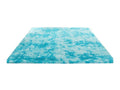 Soft Shaggy Fluffy Rug - Light Blue