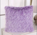 Fluffy Pillow Covers Set - Purple