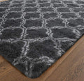 Large Premium Fluffy Carpet/Rug - Design - Grey Design