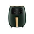 DH - Smart Touch Large Screen No Oil Digital Air Fryer Electric Oven - 6Ltr - Gemstone Green