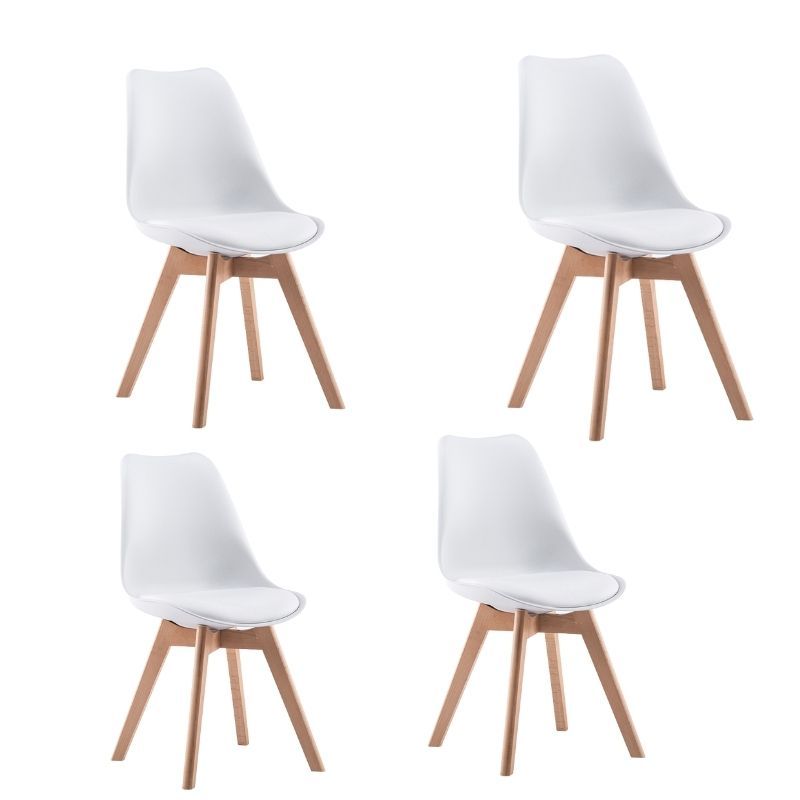 GOF Furniture – Luna White Chair