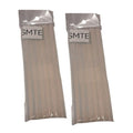SMTE - 2 Pack Hot Melt Glue Sticks, Clear Adhesive Refills for Glue Guns