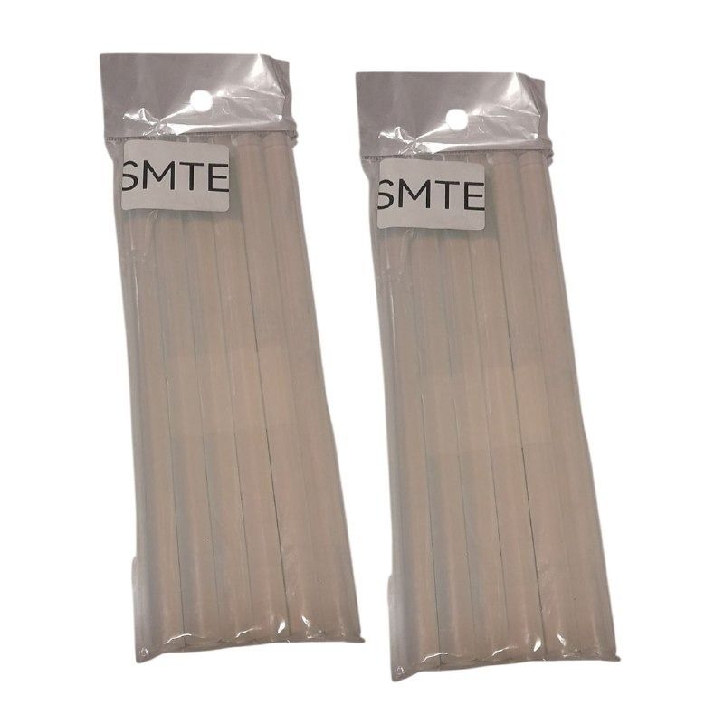 SMTE - 2 Pack Hot Melt Glue Sticks, Clear Adhesive Refills for Glue Guns