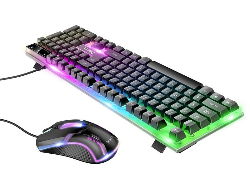 Hoco GM11 USB Wired RGB Gaming Mouse & Keyboard Combo