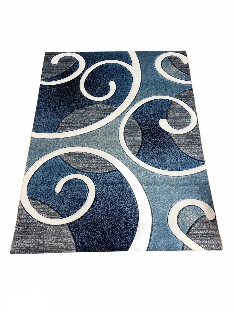 3D Carpet Design Area Rugs Bw